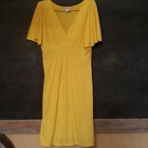 Yellow sun dress